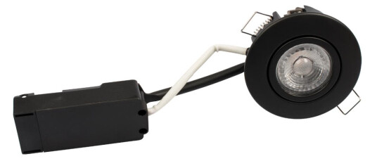 Scan Products Luna LP Downlight 4000 K 6,2 W Matt svart Belysning