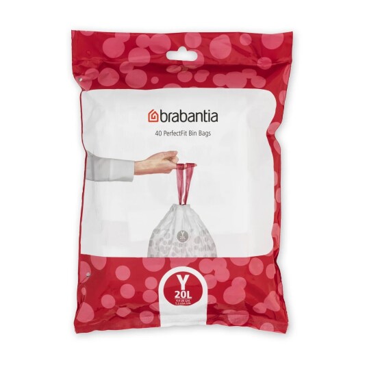 Brabantia PerfectFit avfallspose 40 stk. 20 liter