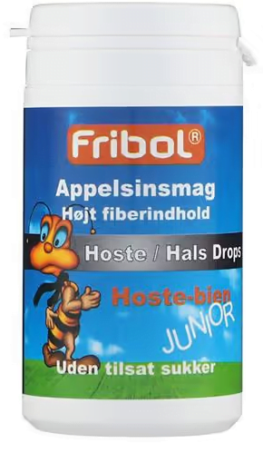 Fribol hoste/hals junior uten sukker 60 g Fribol hoste/hals junior uten sukker 60 g