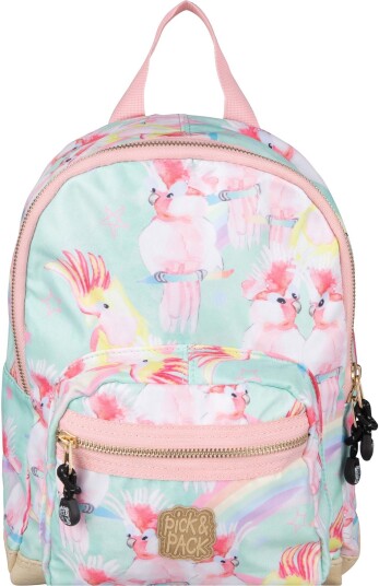 Pick &  Pack Unicorn Birds Ryggsekk 7L Soft Green