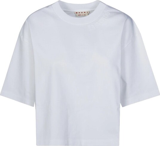 Marni Dame Topper Hvit XS,