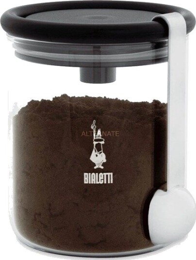 Bialetti Mocha Coffee Jar 250 g (with Cap) Glass