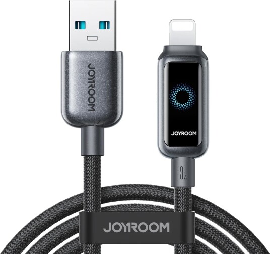 Joyroom S A55 StarFlight USB A to Lightning 3A 1.2m Black S A55 A L 3A 1.2m black