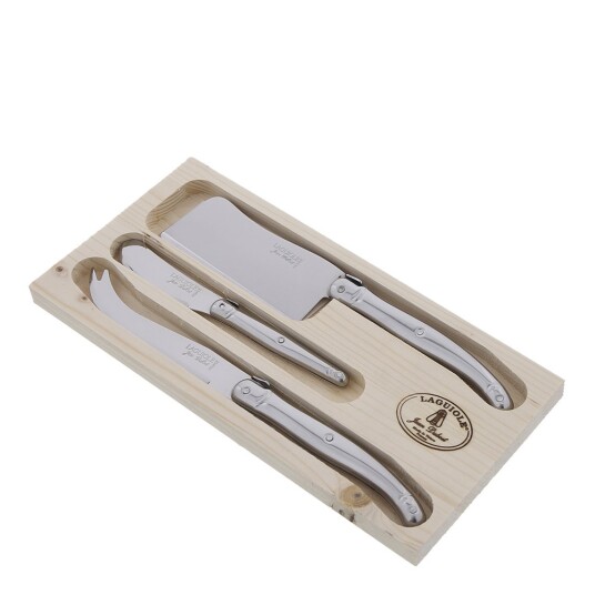 Jean Dubost Laguiole Ostekniv 3 deler rustfri Jean Dubost Laguiole Ostekniv 3 deler rustfri
