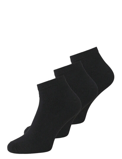 Jack & Jones Jacbasic Bamboo Short Sock 3 Pack Noos - Black - ONE SIZE