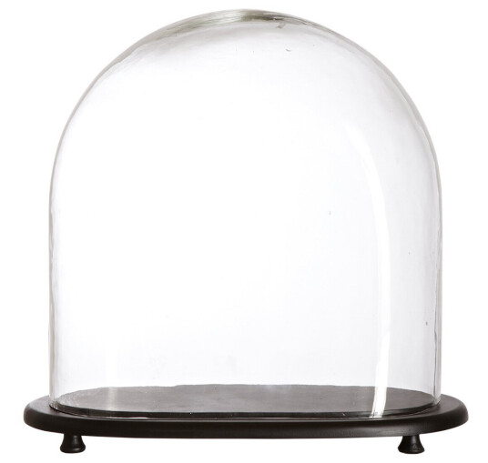 Bella glasskuppel, svart Bella glasskuppel, svart