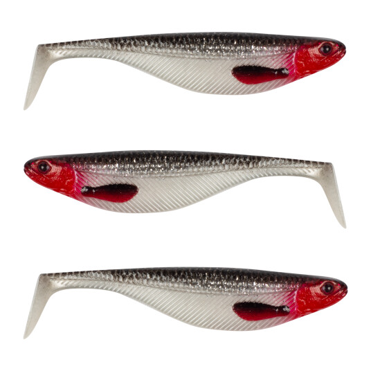 Westin Shadteez 9cm 7g 3pcs, jigg 7,0g Redlight