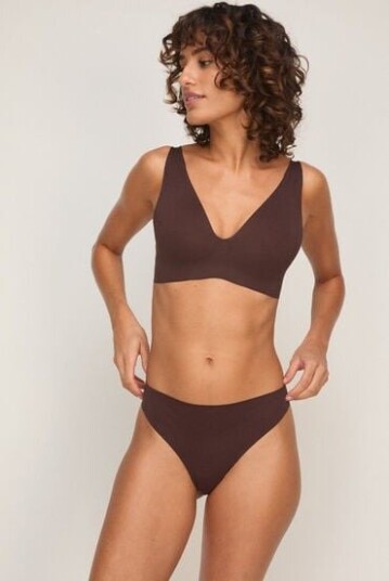 Hunkemöller Super Komfort Thong Brun