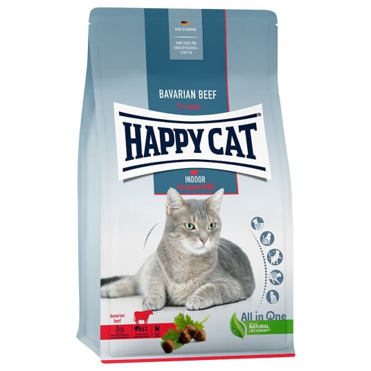 Happy Cat Indoor Foralpe-Okse 2 X 4 kg