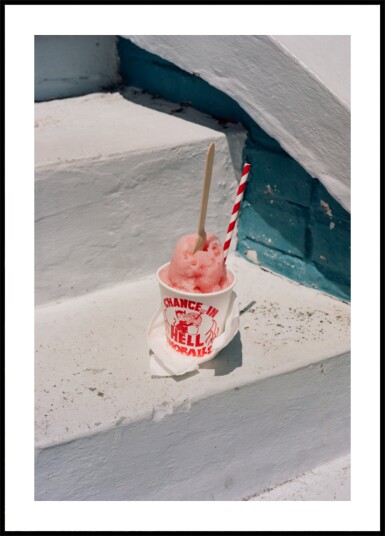 Refreshing Pink Slushie Plakat / 30x40