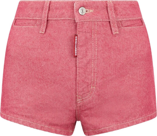 Dsquared2 Dame Shorts Rød M,