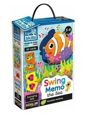 Puslespill Lisciani Lisciani Life Skills Sea Animals Memo