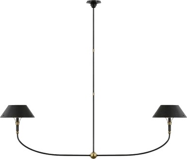 Turlington XL Linear Chandelier Bronze