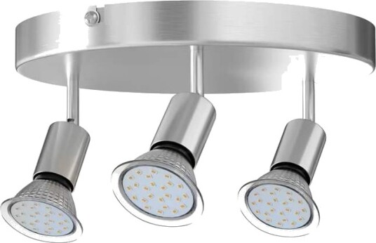 Taklampe med 3 justerbare LED spotter 300 lumen hver