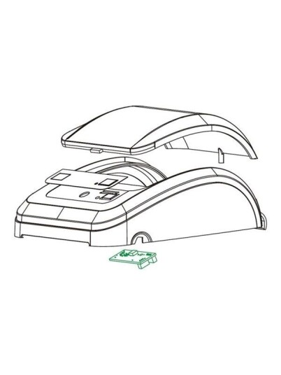 Zebra COVER ASSEMBLY (D)