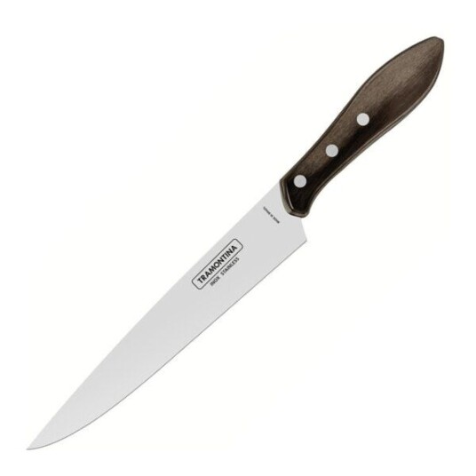 Tramontina   Polywood kokkekniv 20,5 cm brun