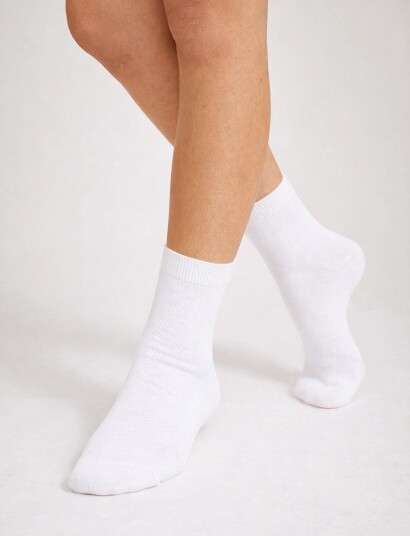 Movesgood Socks Bamboo 3 Pack 37 42 White 37 42 Movesgood Socks Bamboo 3 Pack 37 42 White 37 42