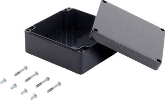 Tru Components KST 217 122 × 120 × 55 mm ABS Skifergrå