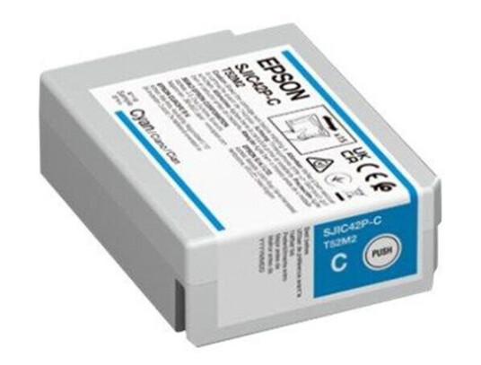 Epson SJIC42P-C - cyan - original - ink cartridge - Blekkpatron Bl Epson SJIC42P-C - cyan - original - ink cartridge - Blekkpatron Bl