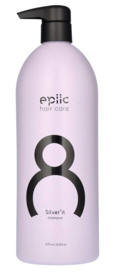Epiic Hair Care Epiic nr. 8 Silver’it shampoo 970 ml Epiic Hair Care Epiic nr. 8 Silver’it shampoo 970 ml