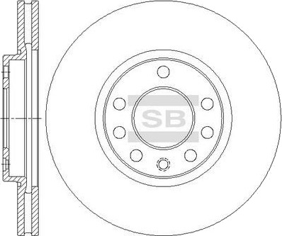 Bremseskive Hi Q SD5110