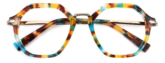 Briller Hala fra eo Selection Havana Acetate|Metal Rund Medium