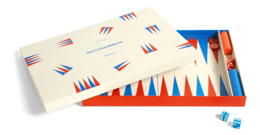 HAY PLAY spill offwhite, backgammon HAY PLAY spill offwhite, backgammon