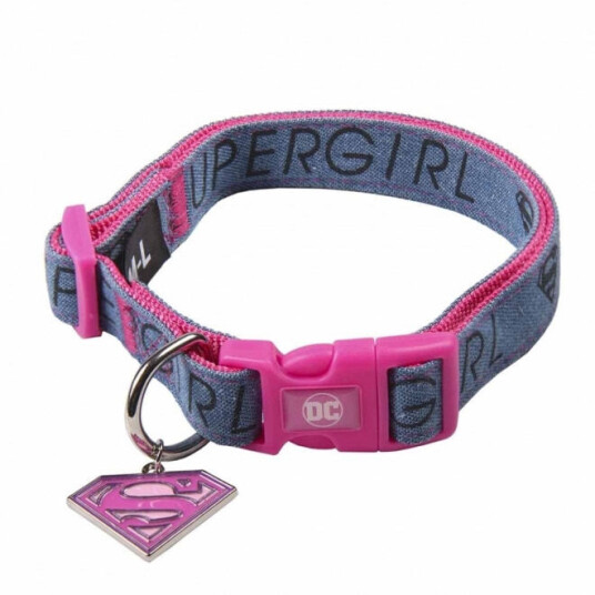 For Fan Pets Supergirl Hundehalsbånd (Xs/S)