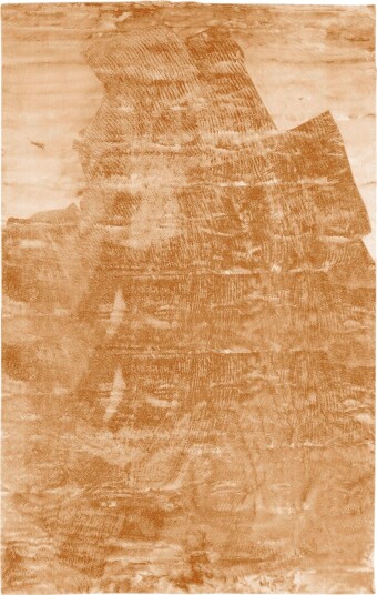 Ryetepper Aranga Super Soft Fur lys oransje Størrelse: 160 x 230 cm