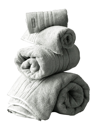 Mimou Håndklæde Devon 2-Pak Grey Mimou CEMENT 30X50CM