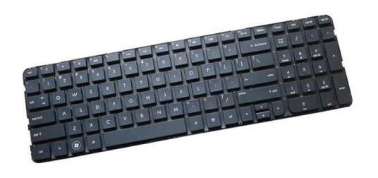 HP tastatur - Tastatur - Sølv HP tastatur - Tastatur - Sølv