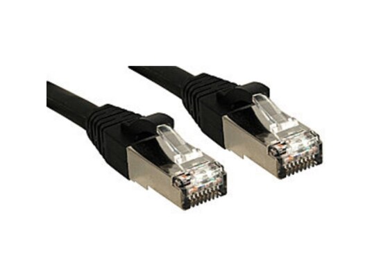 Lindy 45606 Rj45 Netværkskabel Patchkabel Cat 6 S/Ftp 7.50 M Sort 1 Stk