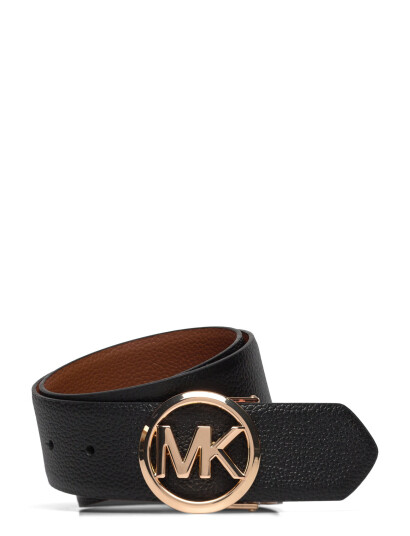 Michael Kors Accessories Reversible Pebble Belt - Black - XS Michael Kors Accessories Reversible Pebble Belt - Black - XS