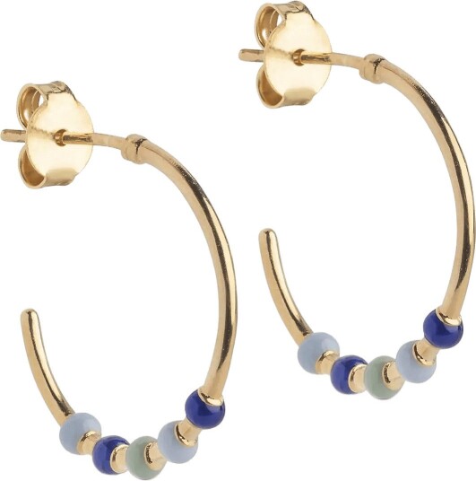 Enamel Copenhagen Hoops Lola Large   EARTHTONE   20X 2.5MM