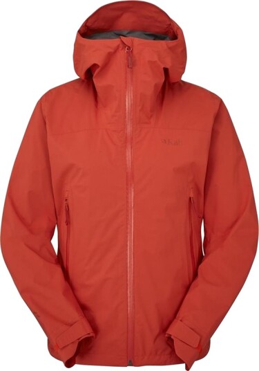 Rab Downpour Light Jacket Wmns Red Grapefruit