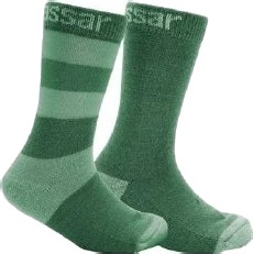 Vossatassar 2pk Wool Socks GREEN M 26 29