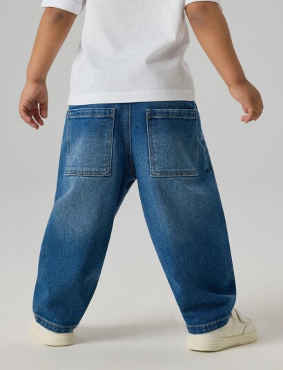 Name It Nmmben Barrel Jeans 8720 Om Noos Blue 116
