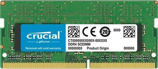 Crucial - Ddr4 - Sett - 64 Gb: 2 X 32 Gb - So Dimm 260-Pin - 3200 Mhz / Pc4-25600 - Cl22 - 1.2 V - Ikke-Bufret - Ikke-Ecc