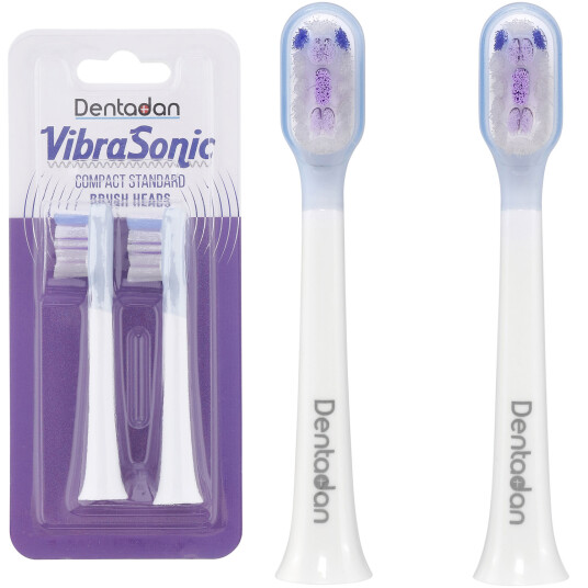 Dentadan VibraSonic Compact Standard børstehoder 2 pcs.