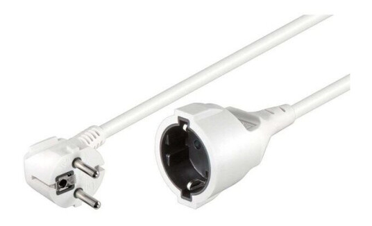 Pro Power cable C13 Ext. - White - 2m
