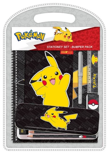 Kids Licensing Writing Set W. Metal Box Pokémon 061506884 Kids Licensing Writing Set W. Metal Box Pokémon 061506884