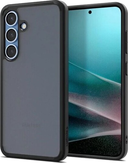 Spigen Ultra Hybrid Frosted Svart Mobildeksel for Samsung Galaxy S25