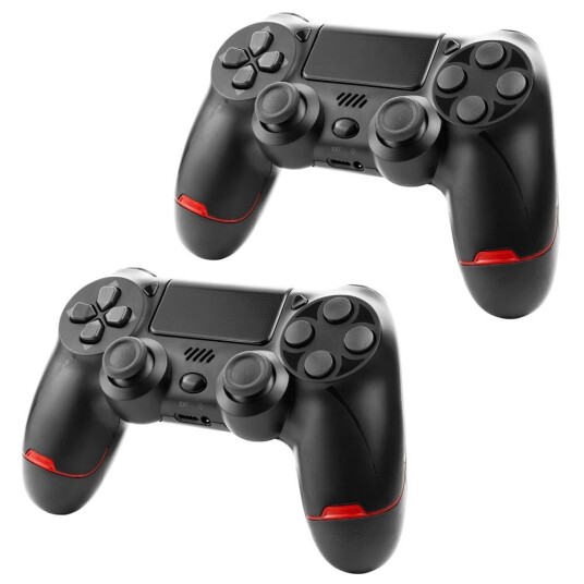 2 Pak PS4 Kontroll DoubleShock for Playstation 4 Trådløs
