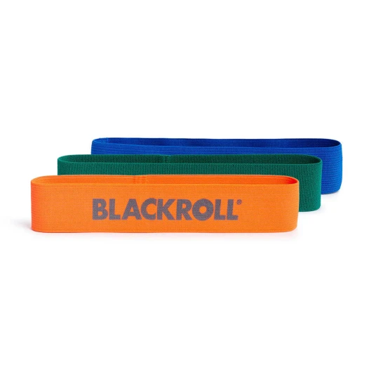 Blackroll Loop Band Træningselastik Sæt 3 Stk   30 cm