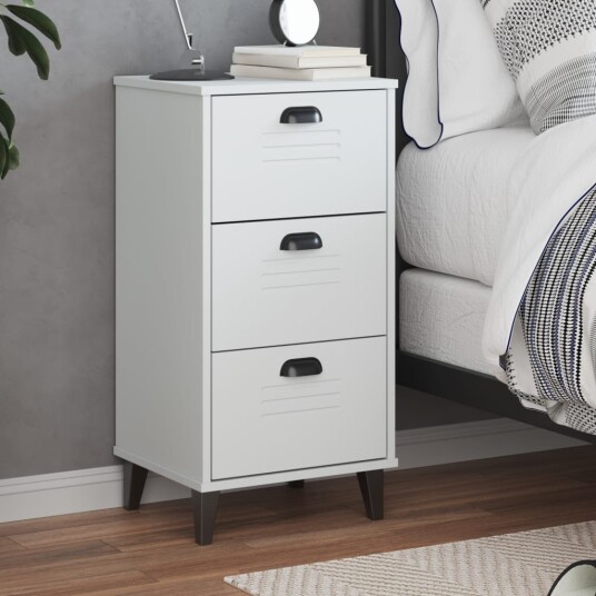  Nattbord VIKEN hvit heltre furu 8721012310162