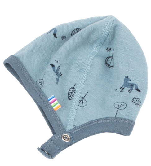 Joha Babylue Ull/Bomull Blå 34 cm Lue baby