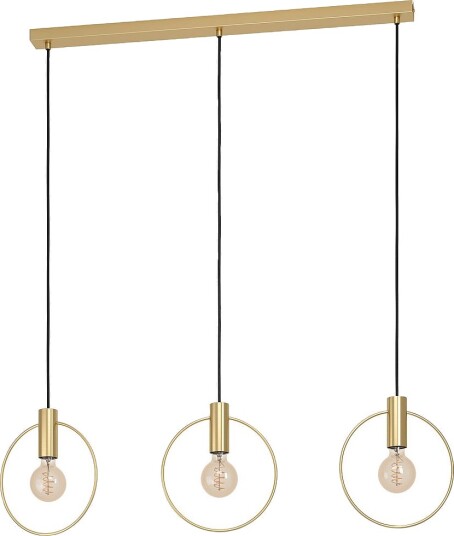EGLO Pendel Manizales 3 Light Messing Takpendler