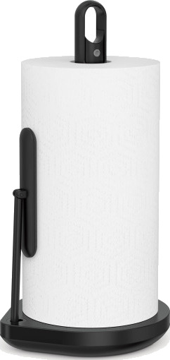 Hefe Kjøkkenrullholder med Såpepumpe og Ergonomisk Design – Svart Hefe Kjøkkenrullholder med Såpepumpe og Ergonomisk Design – Svart