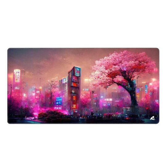 Sharkoon SKILLER SGP40 D4 Gaming Musematte 1000x500mm Neon Pink Flerfarget