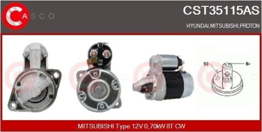 Starter CASCO CST35115AS